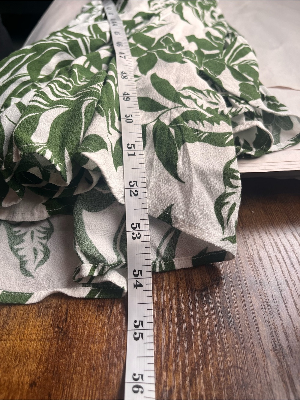l*space Calla Destination Paradise Maxi Dress with Green Palm Print Side Slit L - Picture 10 of 10